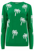 Sugarhill Brighton Green Palms Rita Jumper