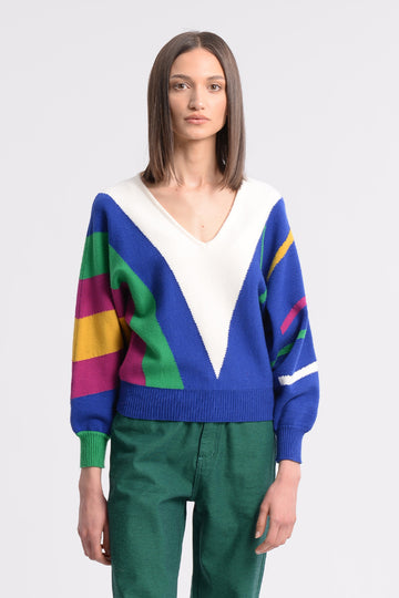 Molly Bracken Off White Knitted Sweater