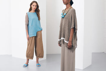 Naya Tan Wide Cuff Trouser