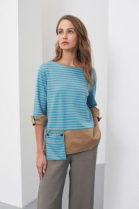 Naya Taupe Drawstring Trouser