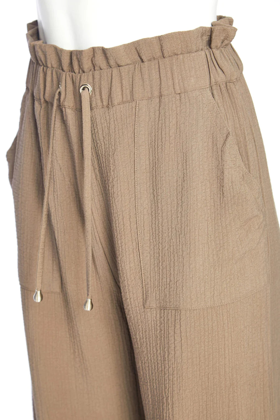 Naya Taupe Drawstring Trouser