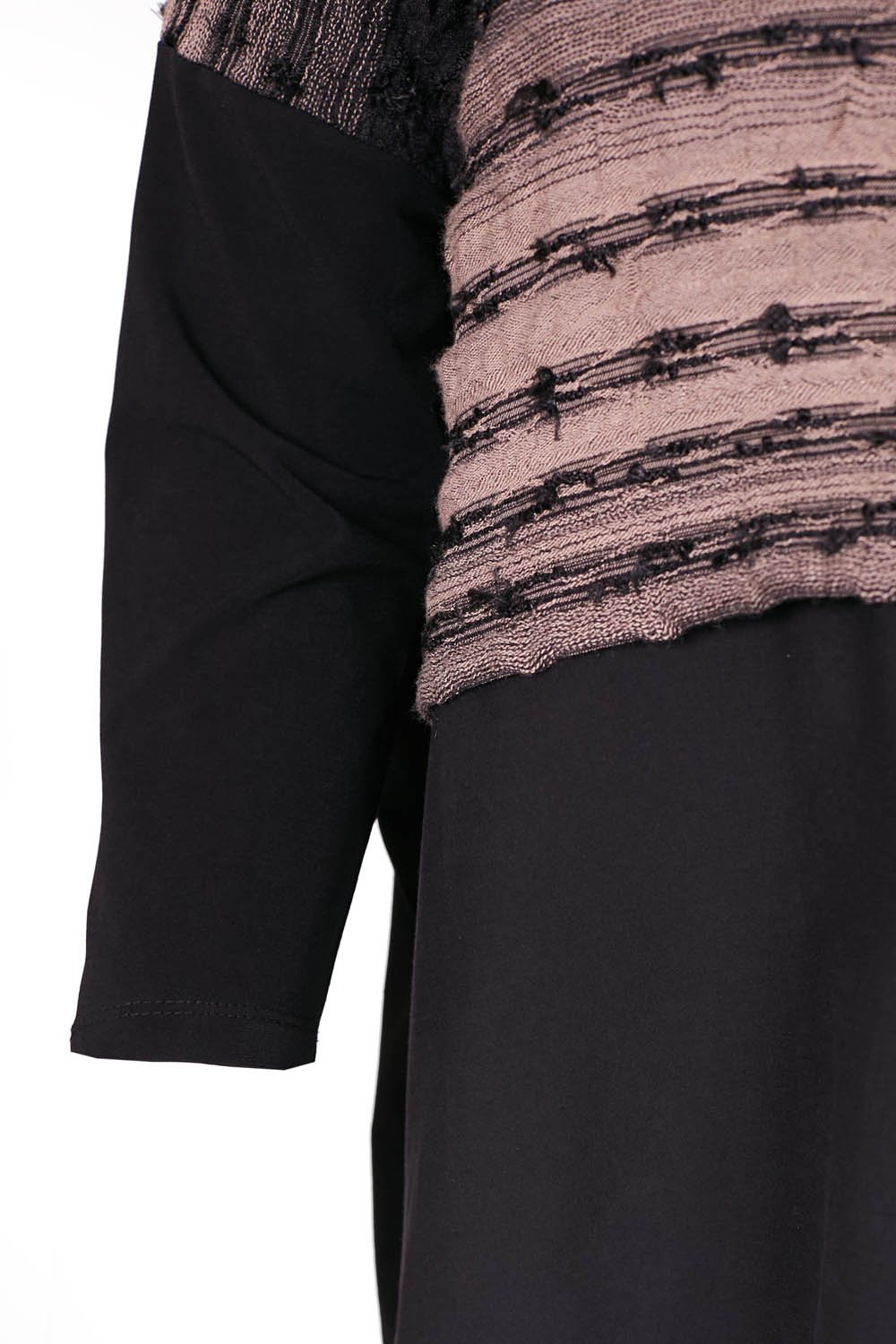 Naya Stripped Collar Top