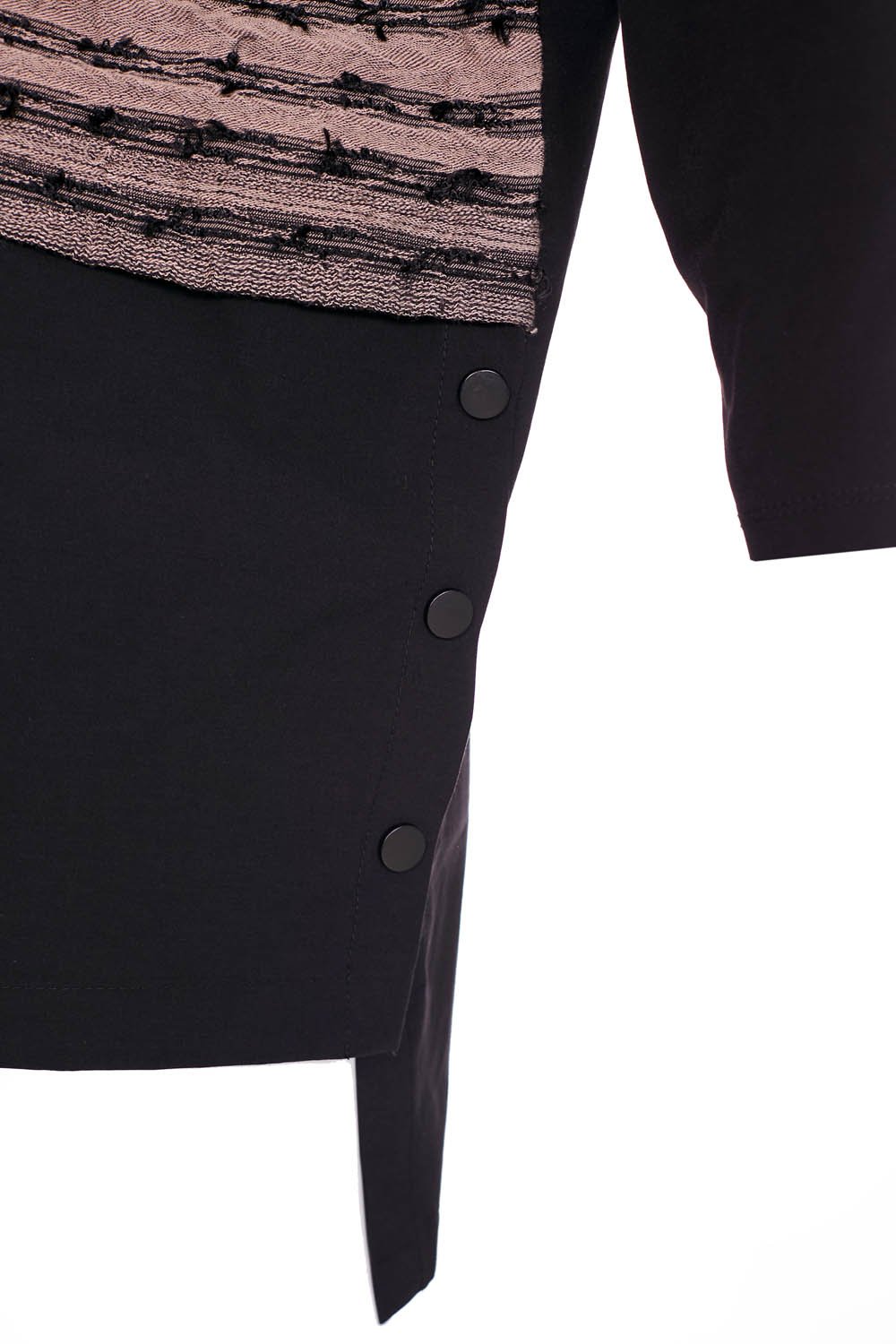 Naya Stripped Collar Top