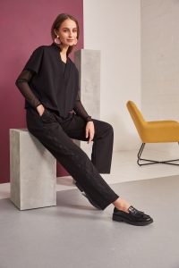 Naya V Neck Sporty Top