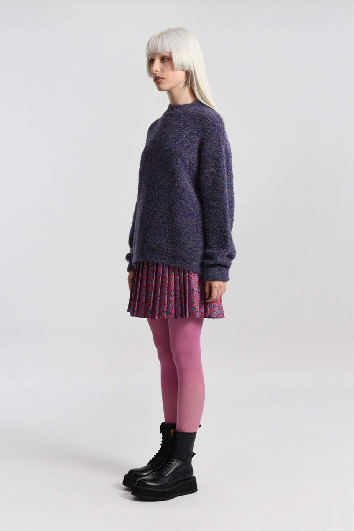 Molly Bracken Mauve Knitted Sweater