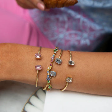 Caroline Svedbom Antonia Gold Pastel Combo Bracelet