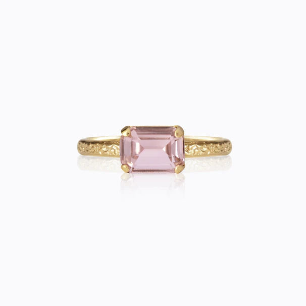 Caroline Svedbom Naya Light Pink Gold Ring
