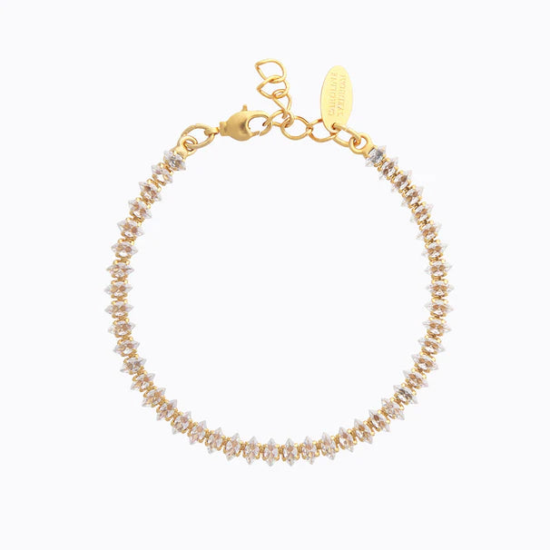 Caroline Svedbom Navette Crystal Bracelet