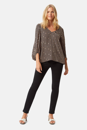 Traffic People Mollie Black Top