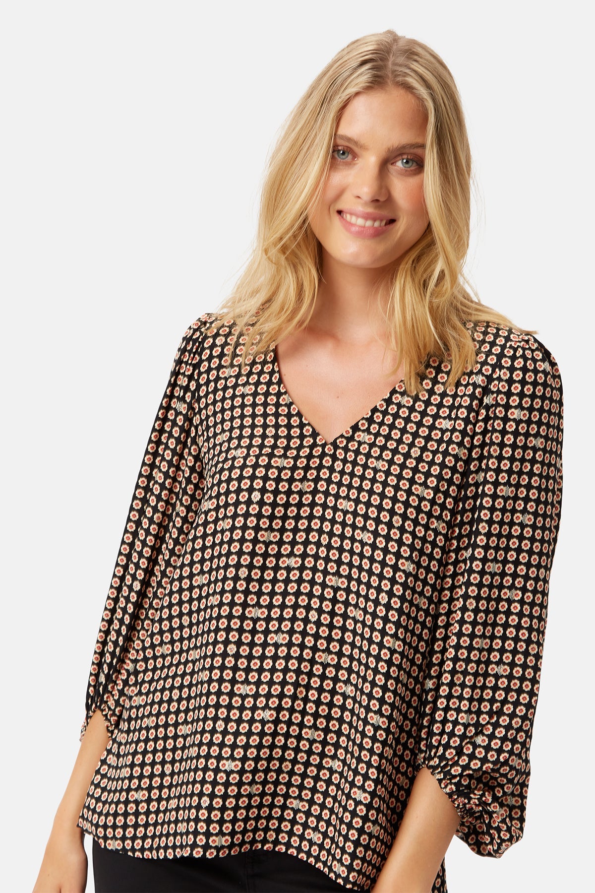 Traffic People Mollie Black Top