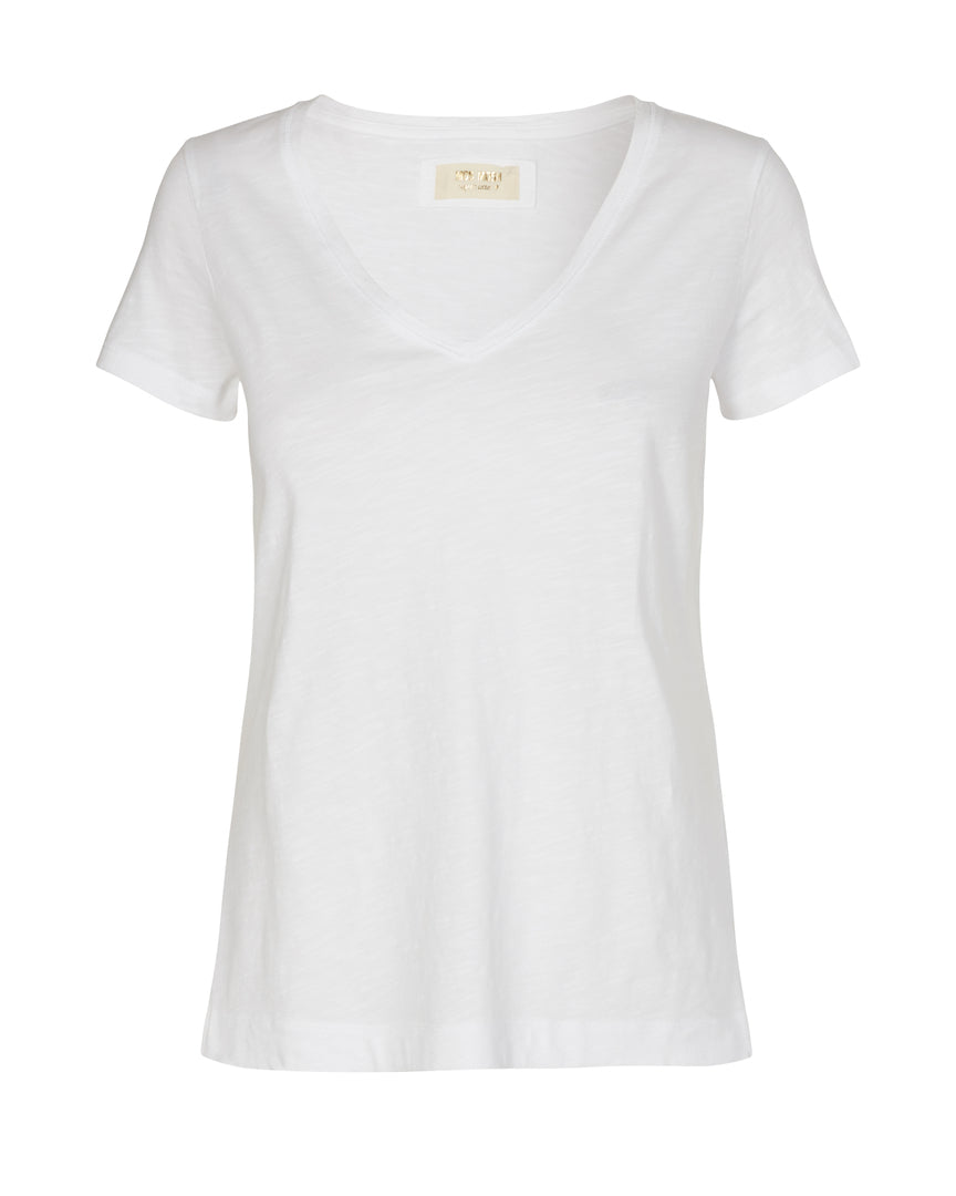 Mos Mosh Arden Organic V-neck Tee