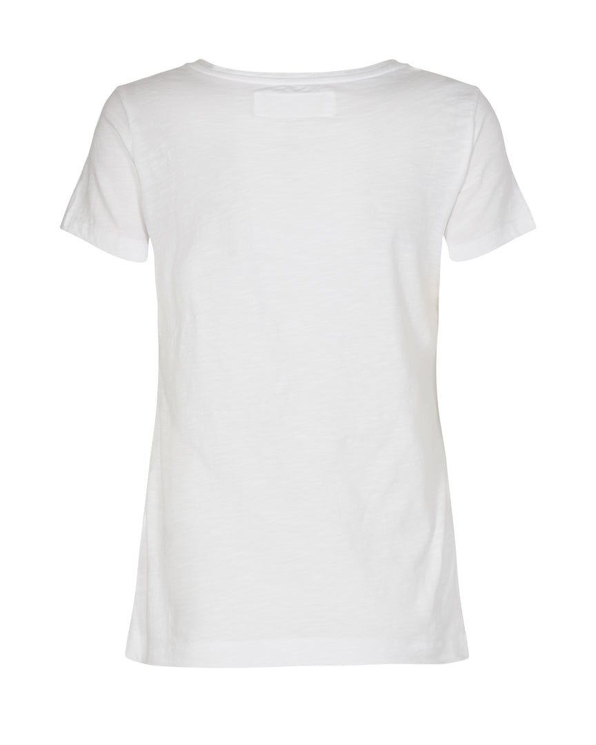 Mos Mosh Arden Organic V-neck Tee