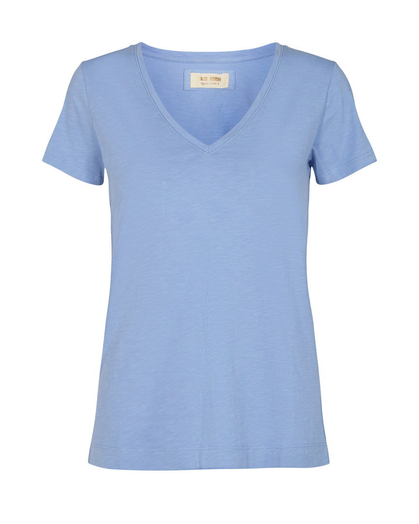 Mos Mosh Arden Organic V-neck Tee