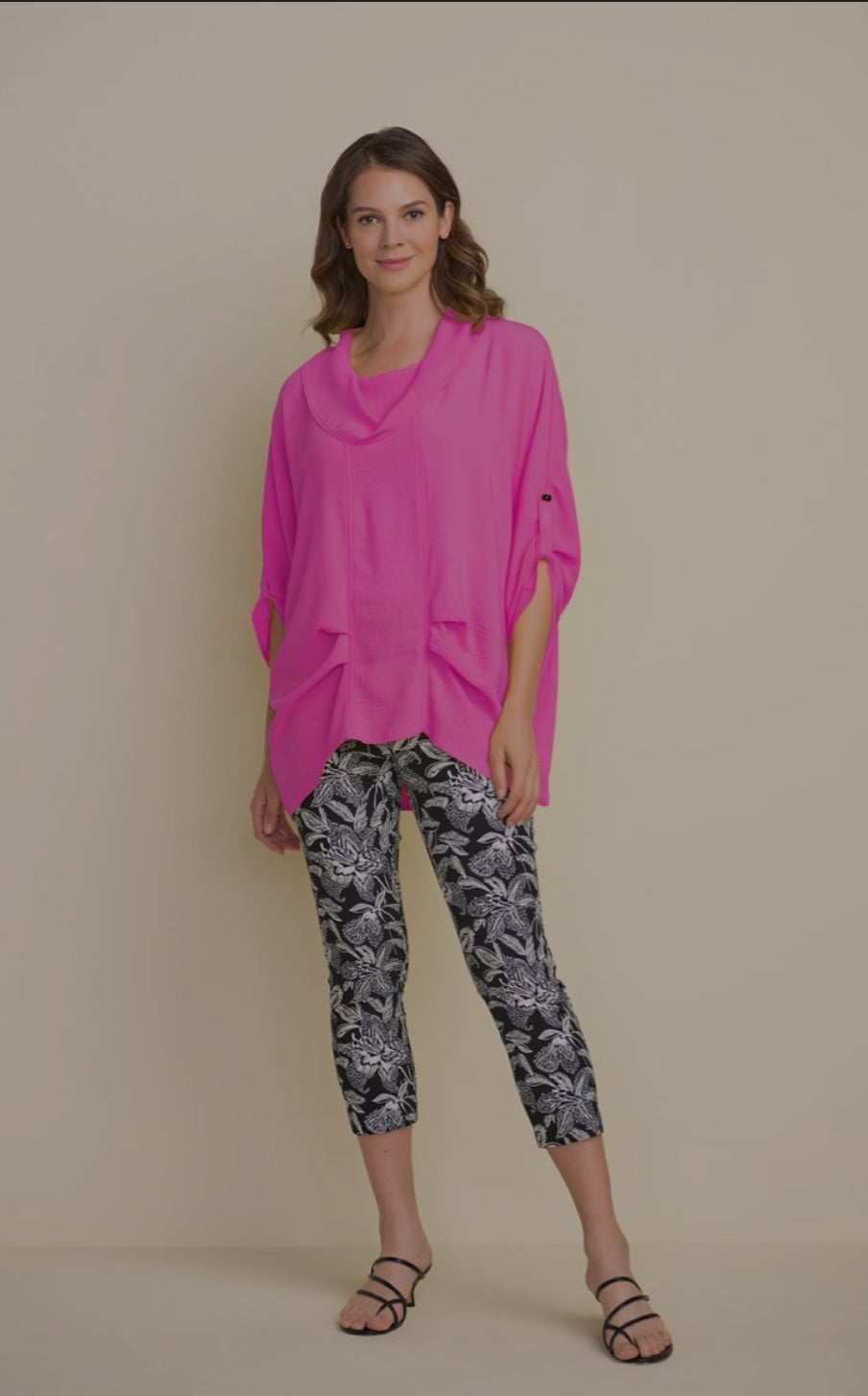 Joseph Ribkoff Cowl Neck Top