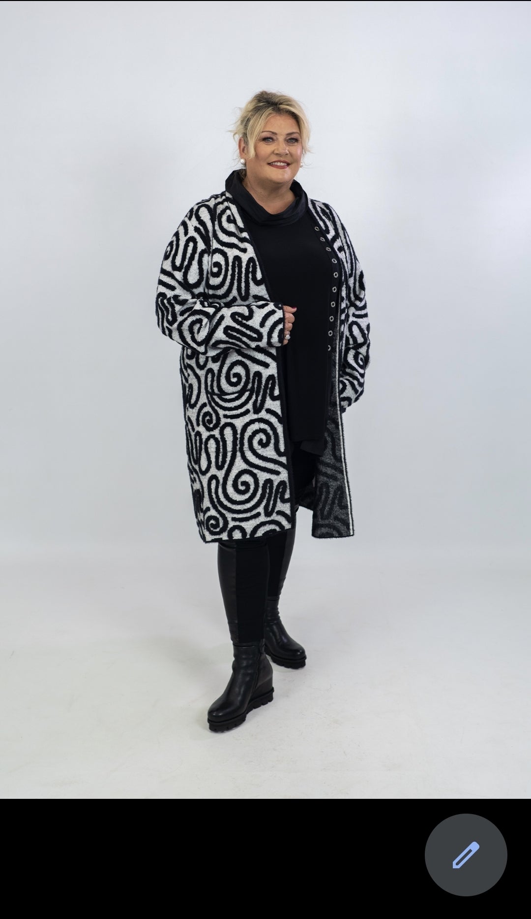 Joseph Ribkoff Swirl Cardigan