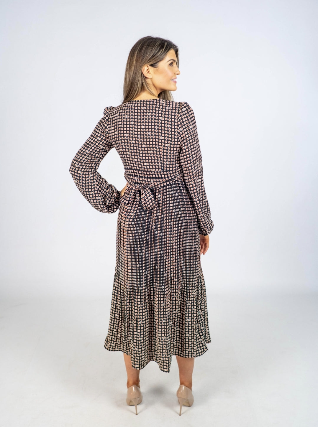 Traffic People Fathomless Black Dress