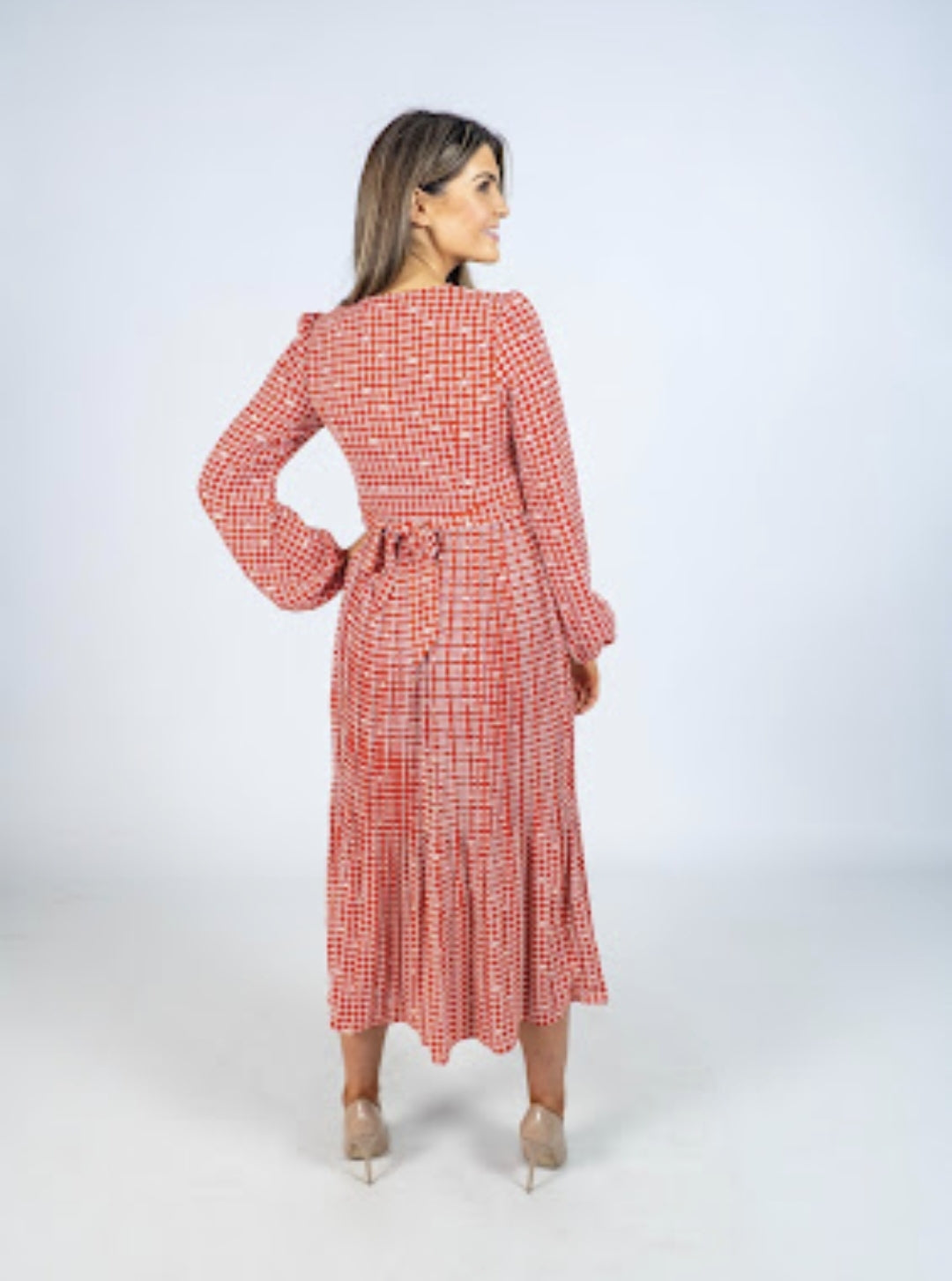 Traffic People Fathomless Red Dress