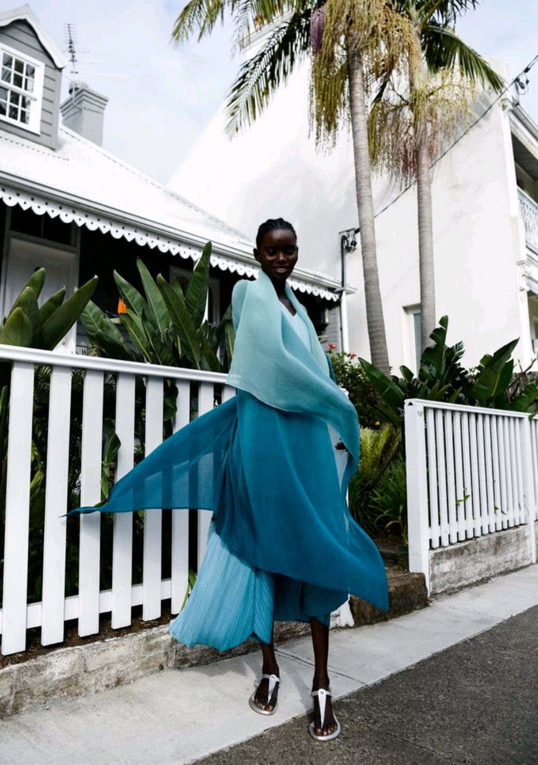 Alquema Estrella Dress &amp; Collare Coat - Lakehouse