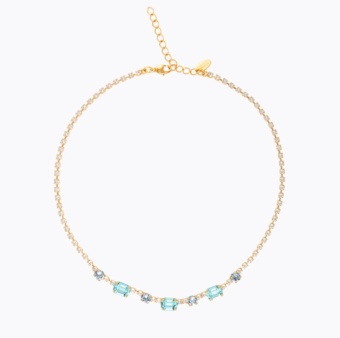 Caroline Svedbom Corinna Necklace Gold Sea Breeze