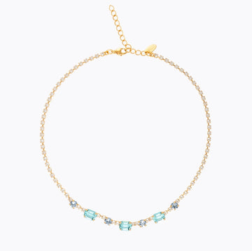 Caroline Svedbom Corinna Necklace Gold Sea Breeze