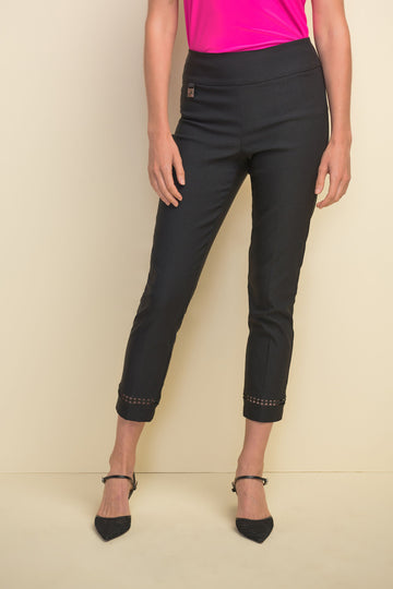 Joseph Ribkoff Cut Out Detail Capri Trousers