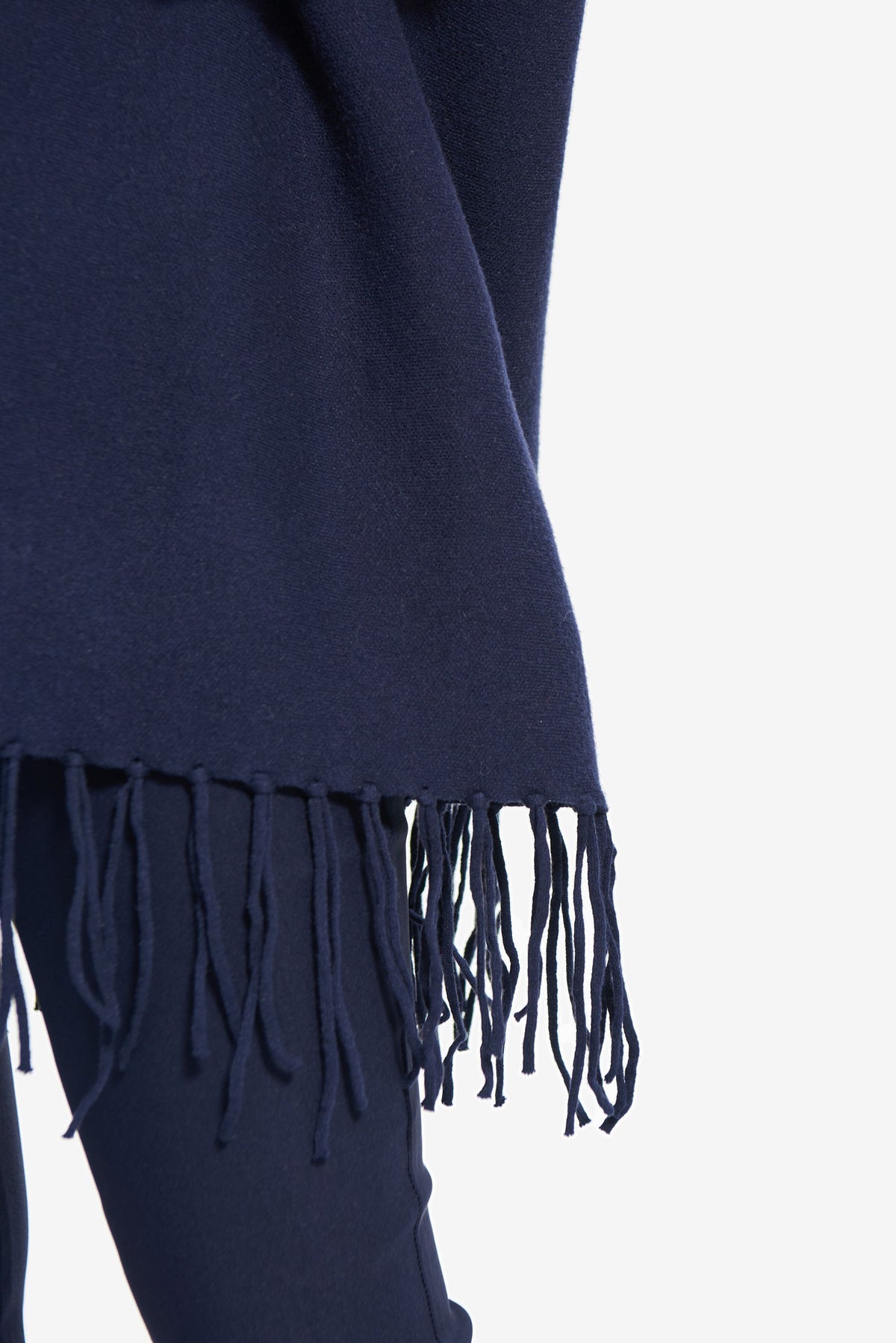 Joseph Ribkoff Fringe Hem Top