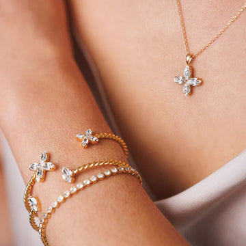 Caroline Svedbom Crystal Star Necklace