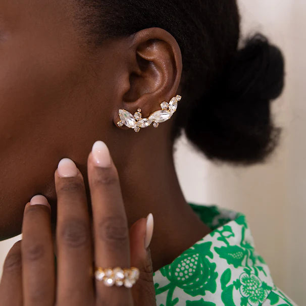 Caroline Svedbom Eleanna  Crystal Earrings