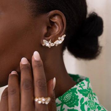 Caroline Svedbom Eleanna  Crystal Earrings