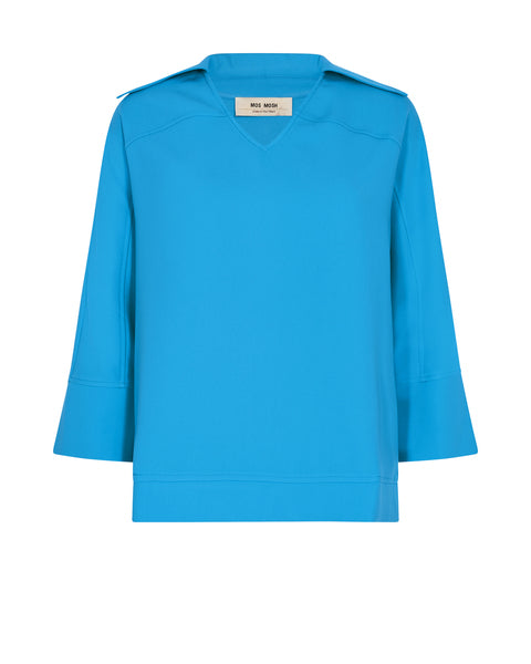 Mos Mosh Blue Aster Cally Leia Blouse