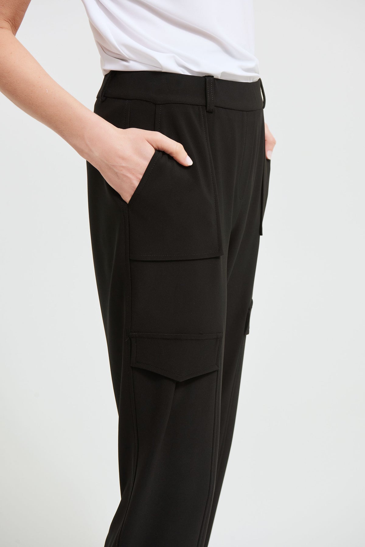 Joseph Ribkoff Large Pocket Trousers